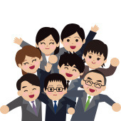 株式会社サンワ営業イラスト